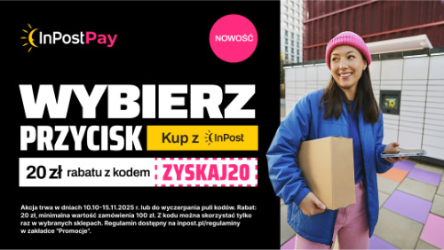 Promocja InpostPay - kod Zyskaj20
