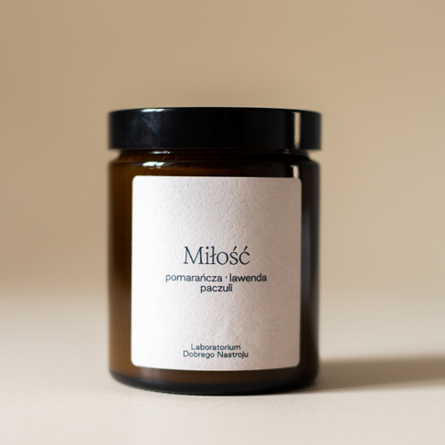 Miłość - świeca sojowa 180ml