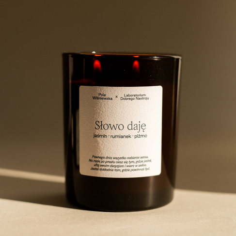 Słowo daję - świeca sojowa 250ml
