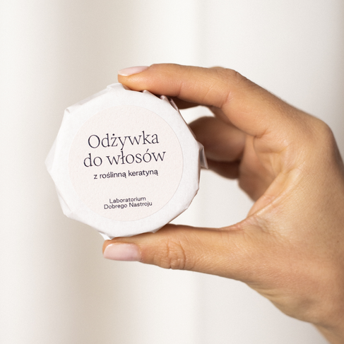 Odżywka do włosów z roślinną keratyną