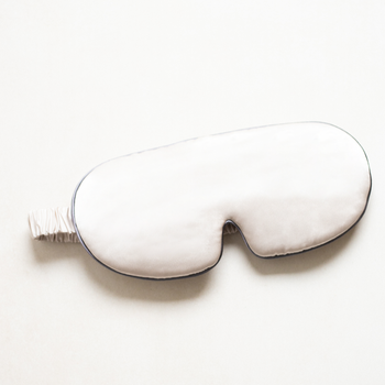 Silk Eye Mask – White
