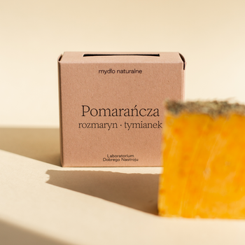 Orange - rosemary - thyme - shower soap