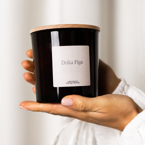 Dzika figa - świeca sojowa 400ml