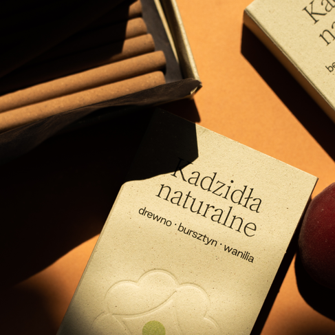 Drewno · bursztyn · wanilia - kadzidła naturalne