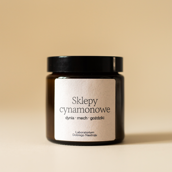 Sklepy cynamonowe - świeca sojowa 120ml