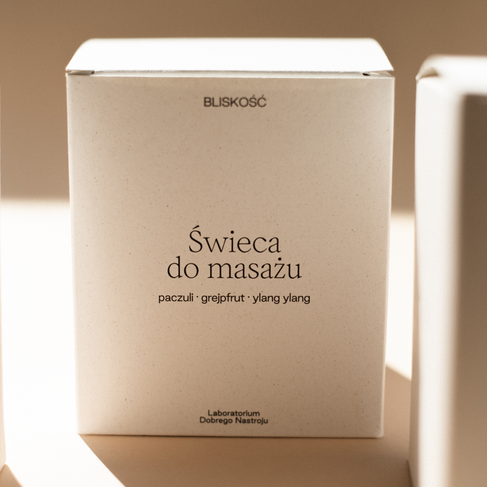 Bliskość - świeca do masażu
