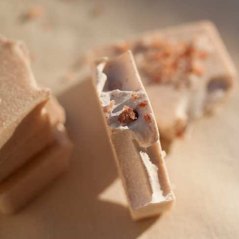 Sól himalajska - mydło pod prysznic