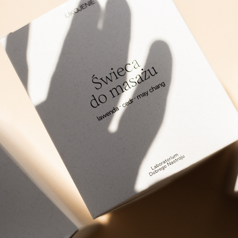 Ukojenie - świeca do masażu
