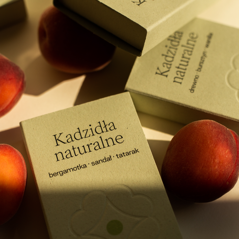 Bergamotka · sandał · tatarak - kadzidła naturalne