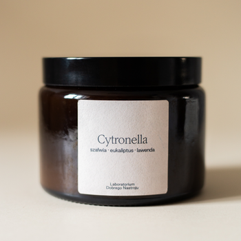 Cytronella - świeca sojowa 500ml