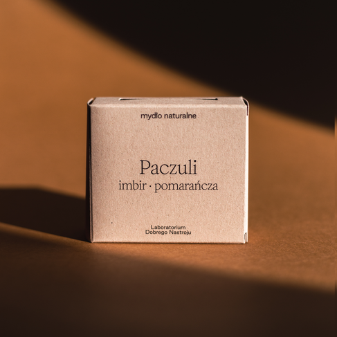 Paczuli · imbir · pomarańcza - mydło w kostce