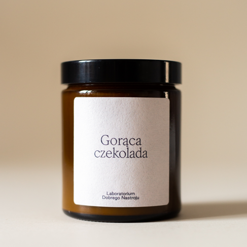 Gorąca czekolada - świeca sojowa 180ml