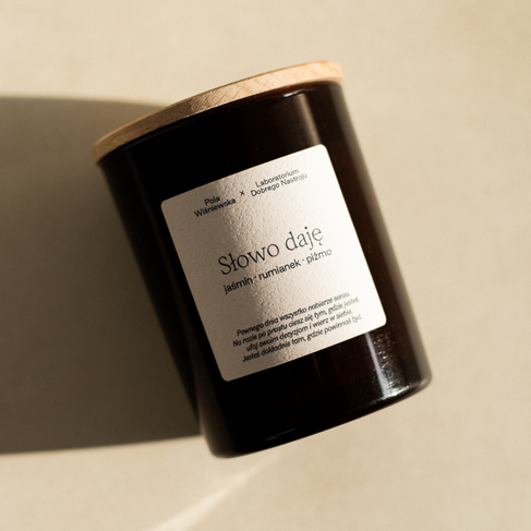 Słowo daję - świeca sojowa 250ml