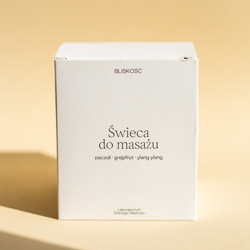 Bliskość - świeca do masażu