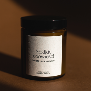 Świeca sojowa: Słodkie opowieści 180ml