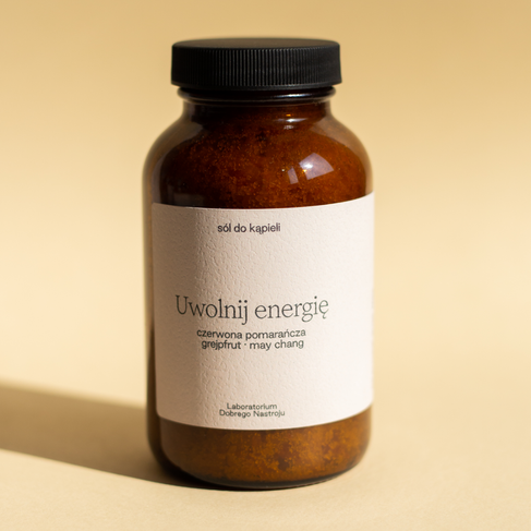 Uwolnij energię - sól do kąpieli