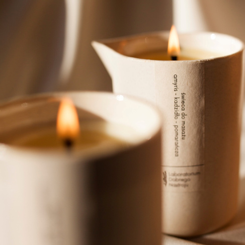 Ciepło - świeca do masażu