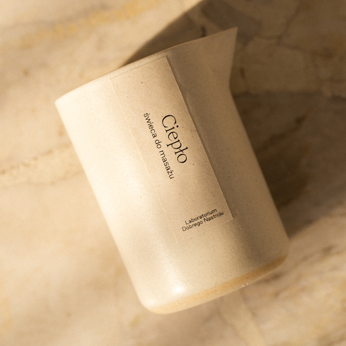 Ciepło - świeca do masażu