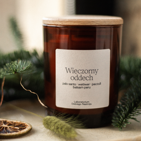 Wieczorny oddech - świeca sojowa 250ml