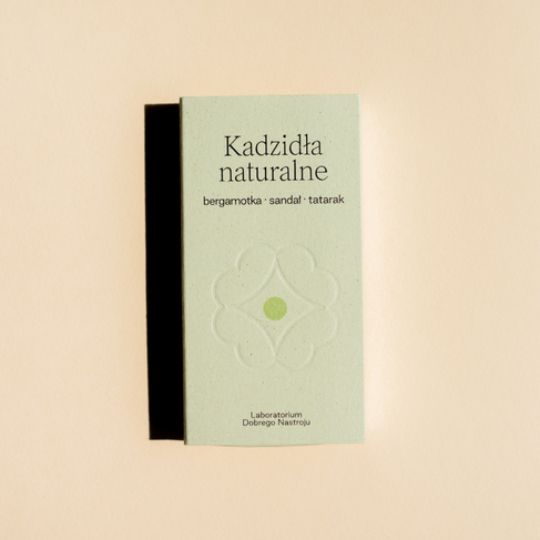 Bergamotka · sandał · tatarak - kadzidła naturalne