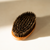 Face and neckline massage brush
