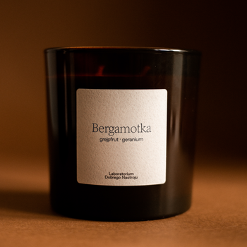 Bergamotka - świeca sojowa 400ml