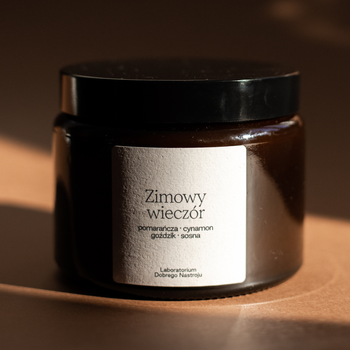 Zimowy wieczór - świeca sojowa 500ml