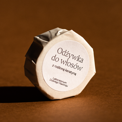 Odżywka do włosów z roślinną keratyną