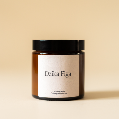 Dzika figa - świeca sojowa 120ml