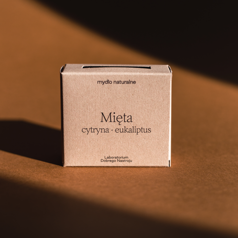 Mięta · cytryna · eukaliptus - mydło pod prysznic