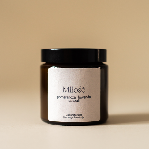 Miłość - świeca sojowa 120ml