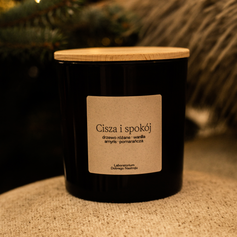 Cisza i spokój - świeca sojowa 400ml