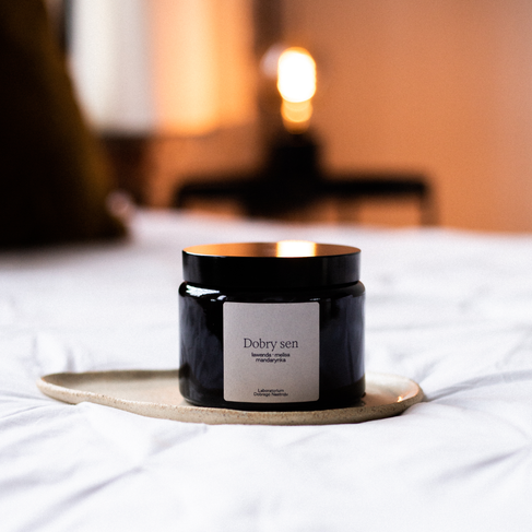 Dobry sen - świeca sojowa 500ml