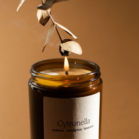 Cytronella - świeca sojowa 180ml