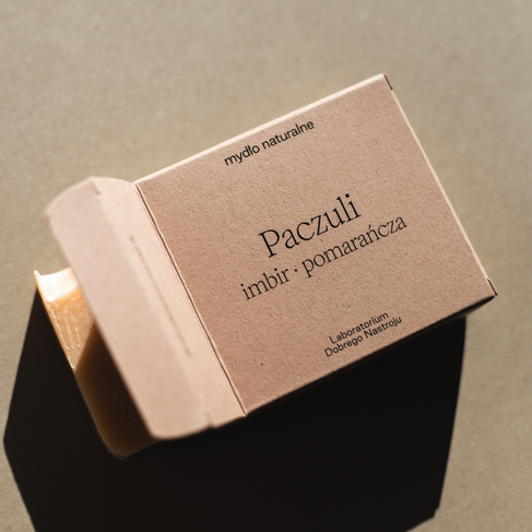 Paczuli · imbir · pomarańcza - mydło w kostce