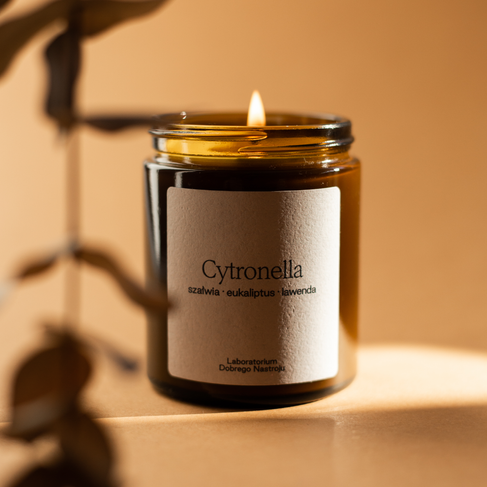 Cytronella - świeca sojowa 180ml