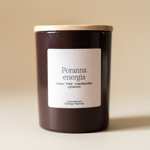 Poranna energia - świeca sojowa 250ml