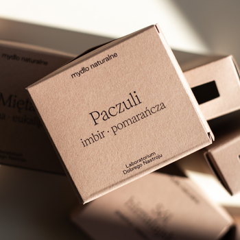 Paczuli · imbir · pomarańcza - mydło w kostce