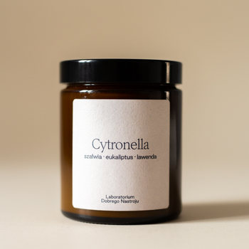 Cytronella - świeca sojowa 180ml