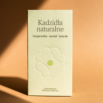 Bergamotka · sandał · tatarak - kadzidła naturalne