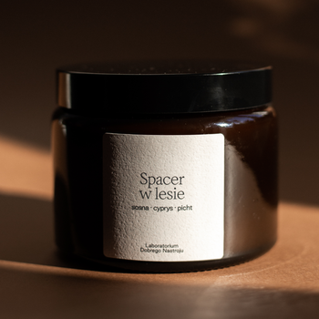 Spacer w lesie - świeca sojowa 500ml